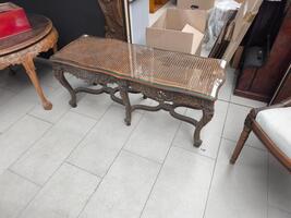 Banquette sculpté 