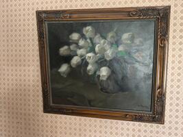 Huile sur toile -250 euros 