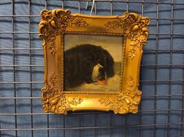 Huile sur toile animalier 