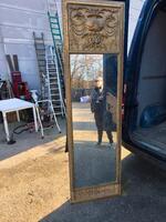 Miroir bois sculpté 