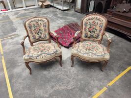 Paire de fauteuils 