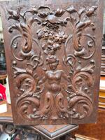 Panneau sculpté en chêne 