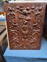 Panneaux sculpté en chêne 