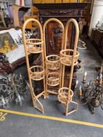 Porte plante bambou -125 euros 