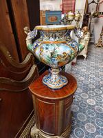 Vase au décor animé 